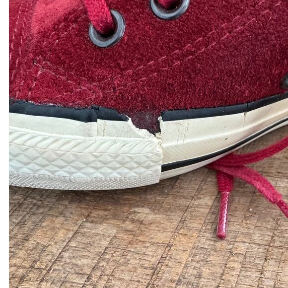 Converse Chuck Taylor All Star Lux Mid Dahlia Hidden Wedge Suede - Picture 8 of 8